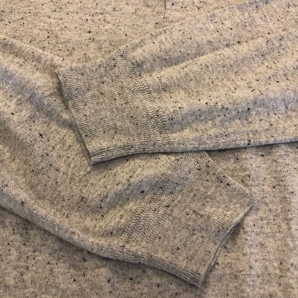 Knit for J. Crew Hanley Sweater Size Mens XL Silk Cotton Blend Light Grey - Picture 9 of 16